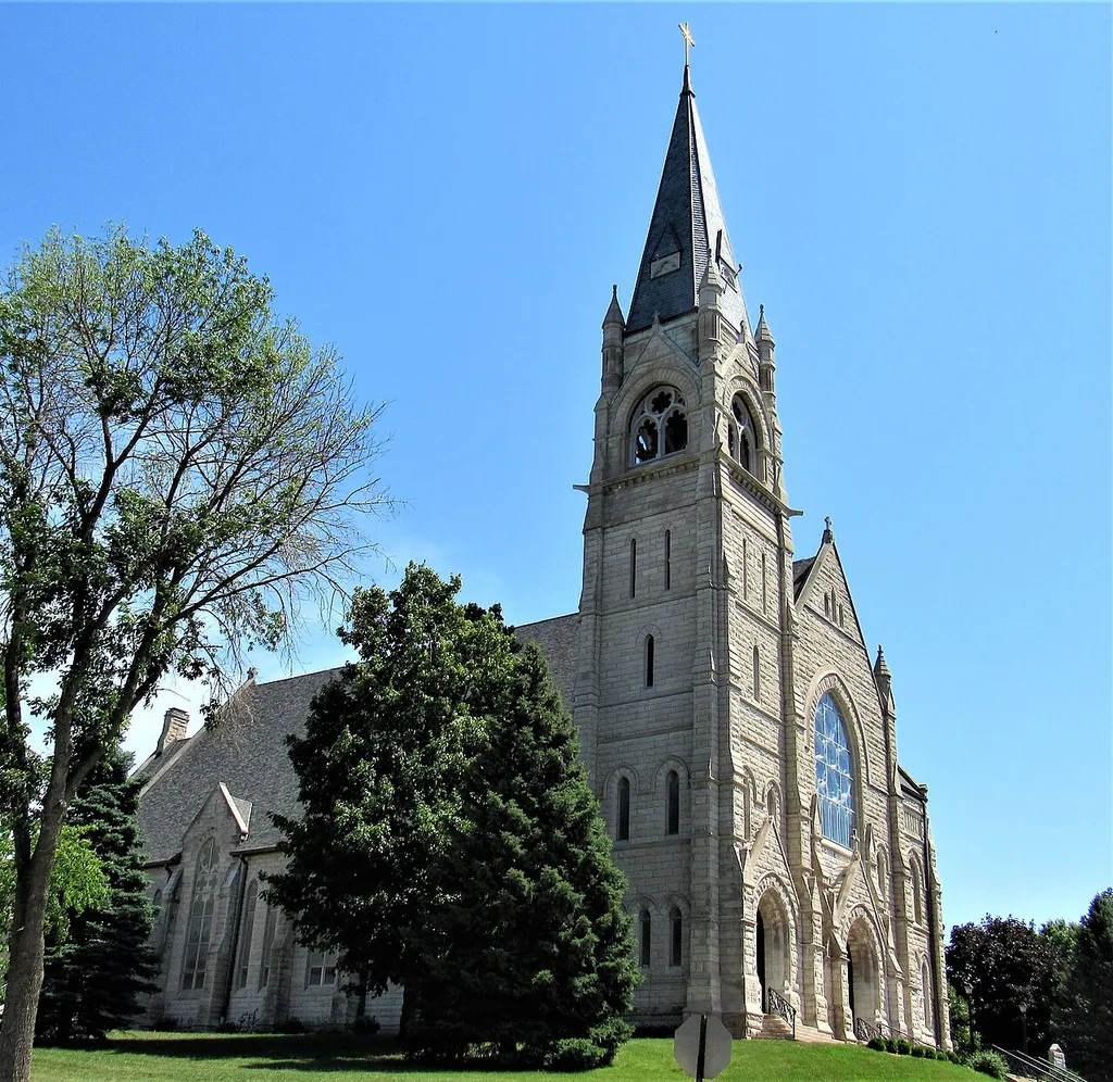 Sacred Heart Cathedral in Davenport, Iowa.