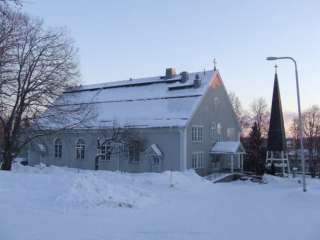Voikkaa Church in Kouvola, Finland.