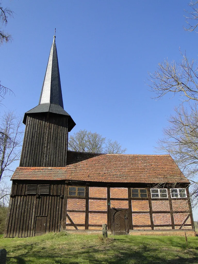 Church in Blankenförde, disctrict Mecklenburgische Seenplatte, Mecklenburg-Vorpommern, Germany