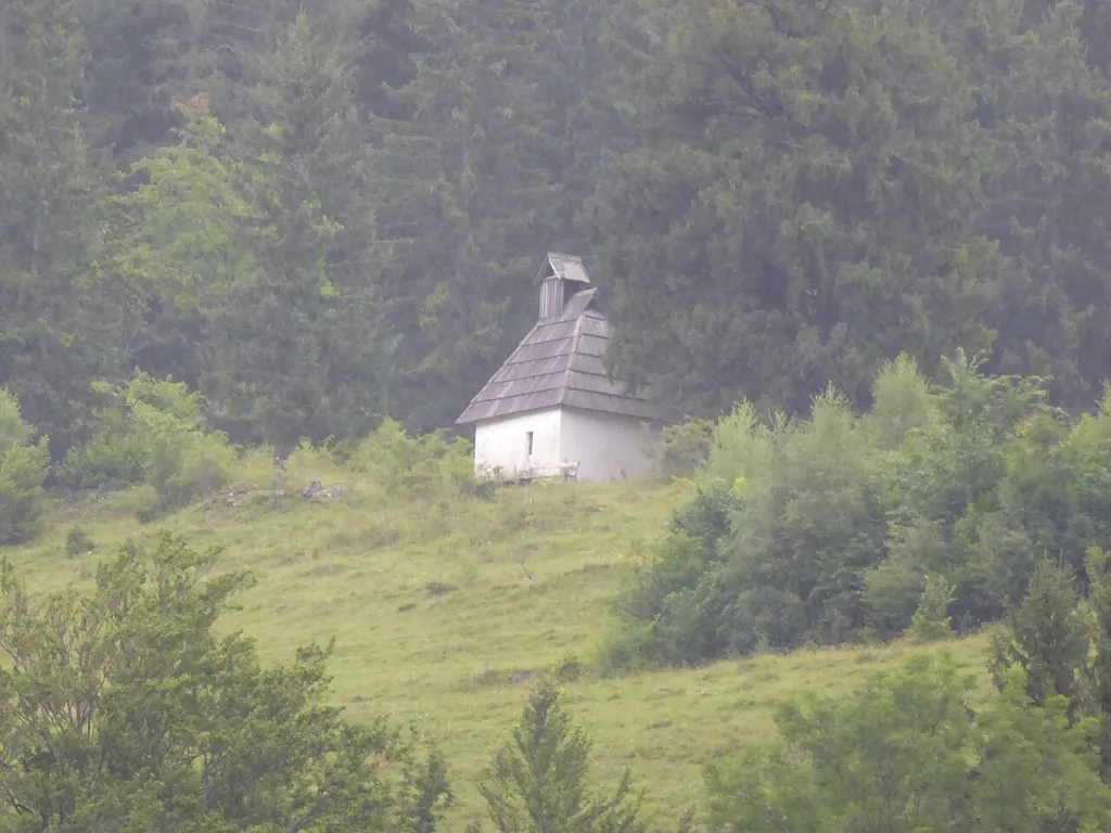 Curatie-Kirche St. Michael in Bärnthal, Matschach, Feistritz im Rosental, Kärnten, Österreich