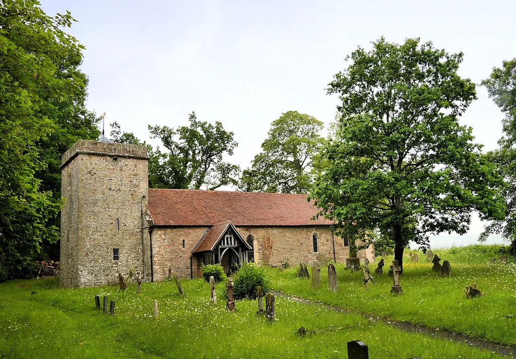 Photograph of St Mary's Church, Whitton, Shropshire, England