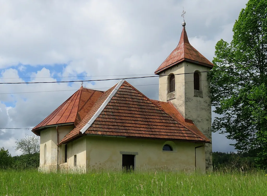 Saint Stephen's Church in Vino, Municipality of Grosuplje, Slovenia