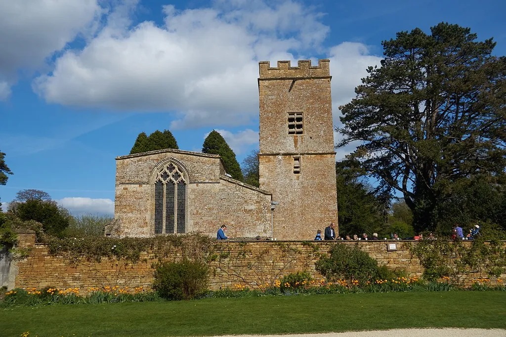 Parish church of St Mary the Virgin, Chastleton, Oxfordshire, seen from the west