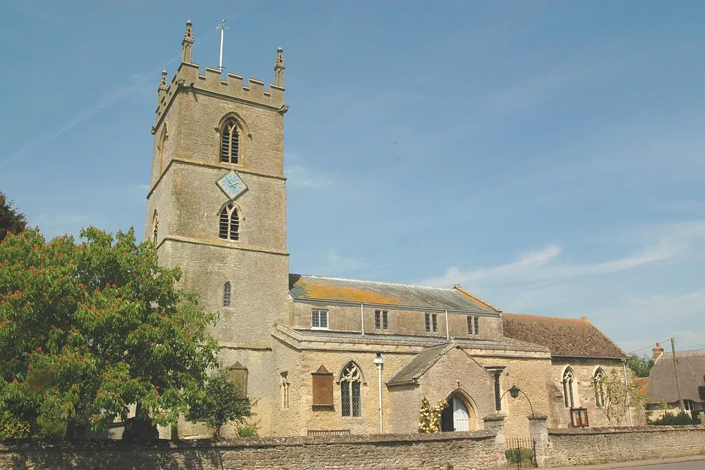 Parish church of St Mary the Virgin, Charlton-on-Otmoor, Oxfordshire, seen from the south