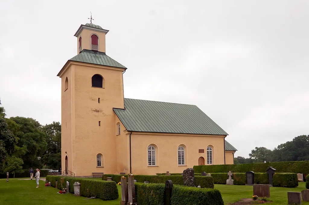 Böda kyrka, Öland, Sweden.