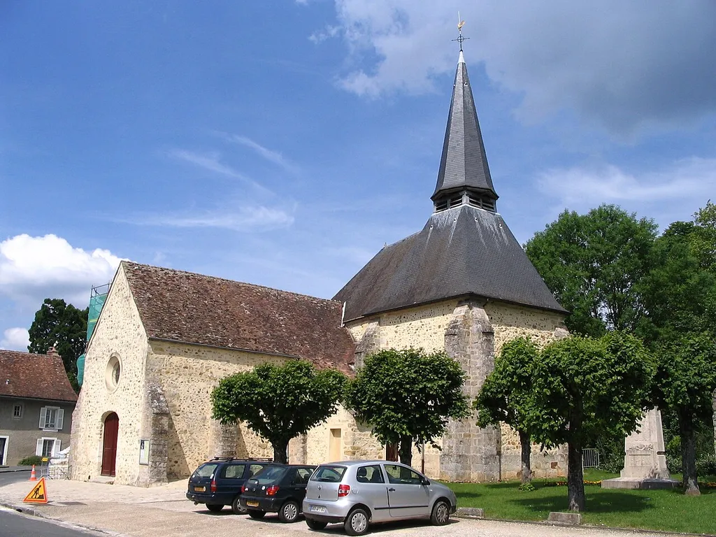St.Peter's church, in Samoreau, Seine-et-Marne, France.