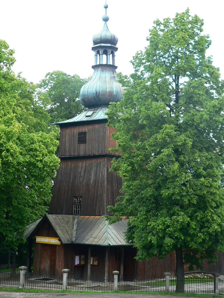 The parish church in Podstolice (Poland)