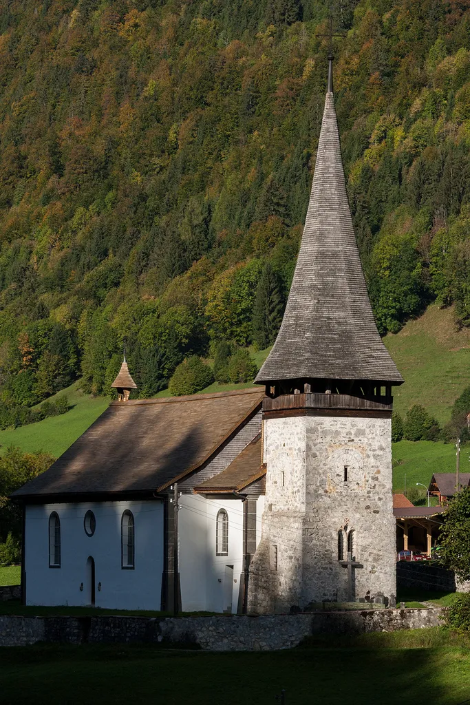Alte Kirche von Jaun (FR)