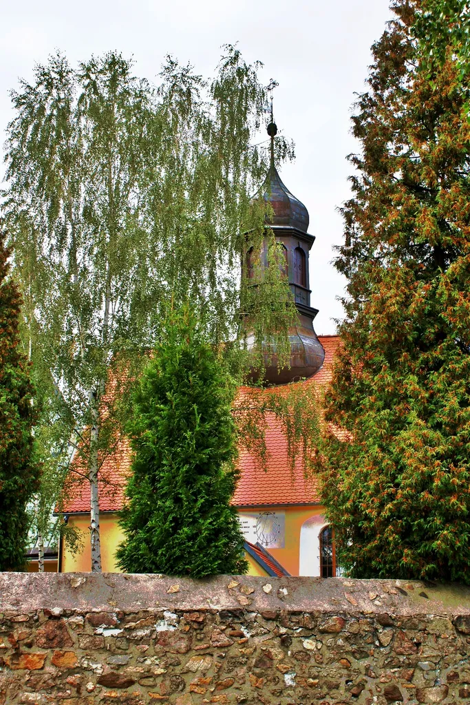 Wieża Kościoła parafialnego św. Jerzego i Wojciecha (d. filialny św. Jerzego) ul. Moniuszki 13, Jelenia Góra