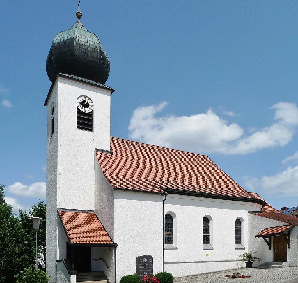 Die Filialkirche Herz Jesu in Oberauerkiel