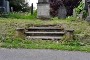 Steps 5 Metres South Of Churchill Memorial In General Cemetery