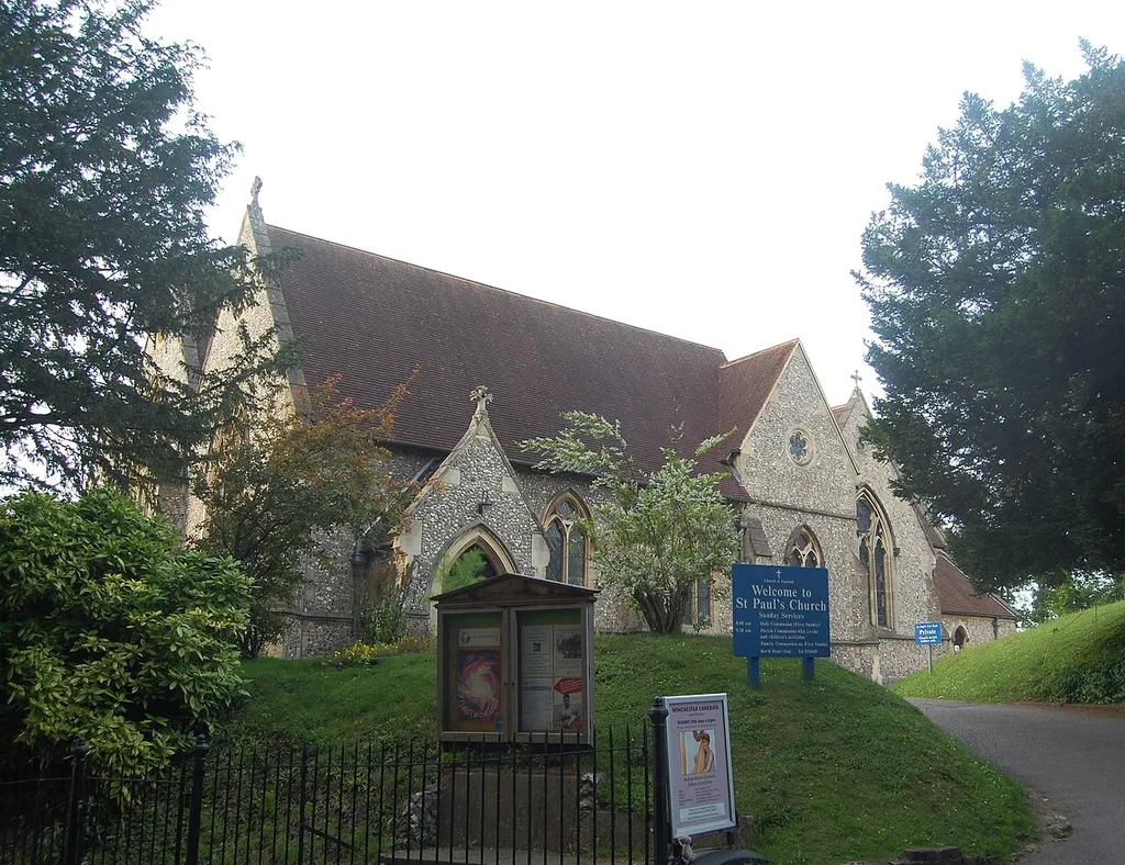 St Paul's Church, St Paul's Hill, Winchester, City of Winchester District, Hampshire, England.