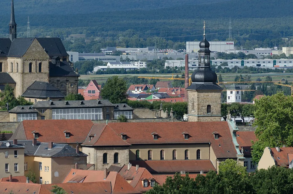 Bamberg, St. Jakob, von der Altenburg gesehen