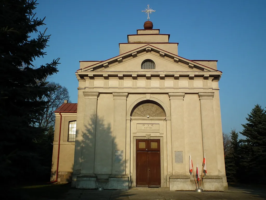 Kościół św. Marcina w Osmolinie.