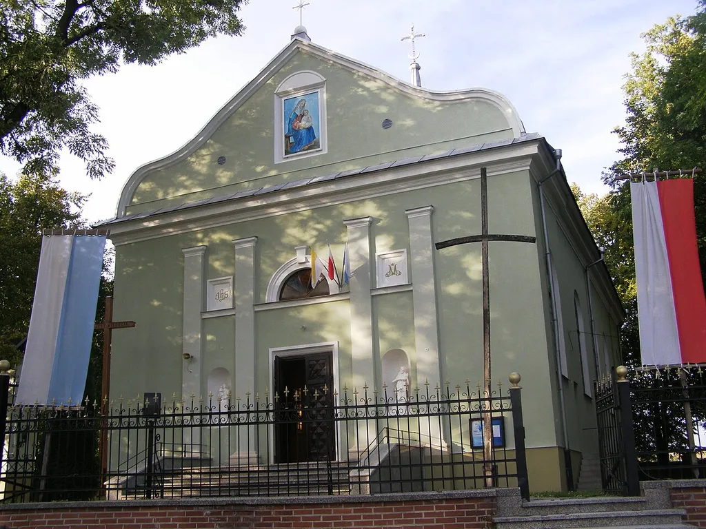 Gródek - kościół pw. św. Anny, 1840-46 (zabytek nr rejestr. A/397 z 22.09.1987)