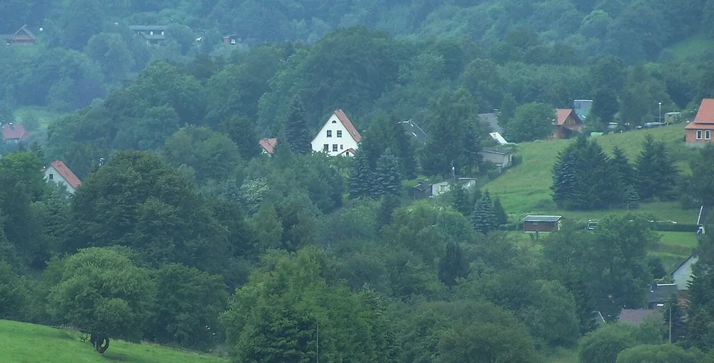The castle hill in Brotterode.