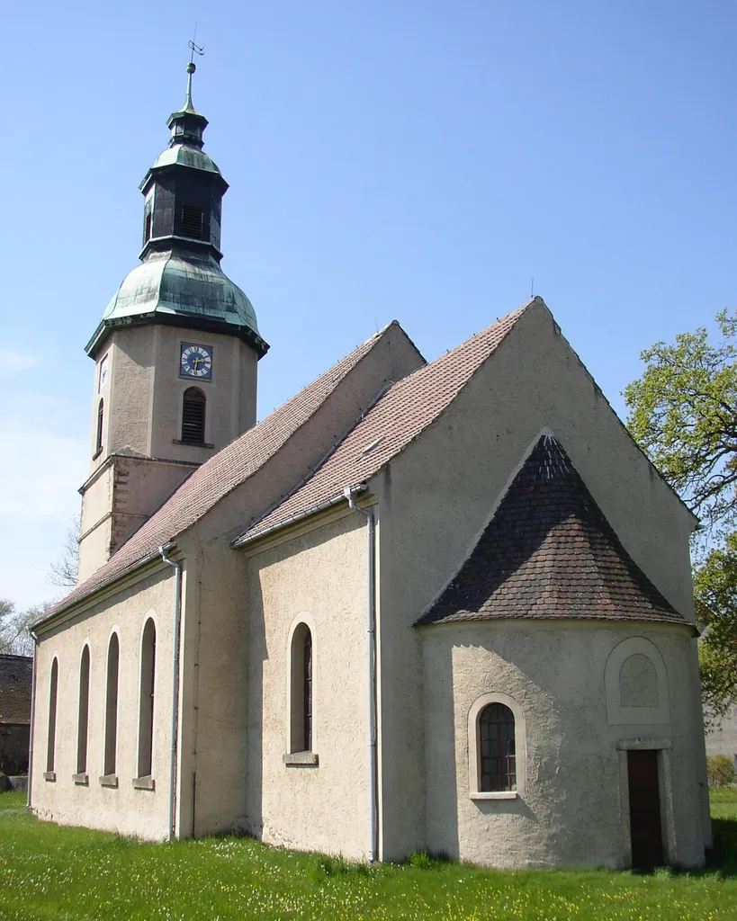 Church in Mockrehna-Audenhain in Saxony, Germany