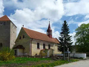 Church of Saint Bartholomew in Slavkov (Bohdalovice)