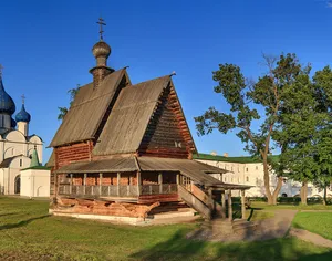 Saint Nicholas church from the village of Glotovo