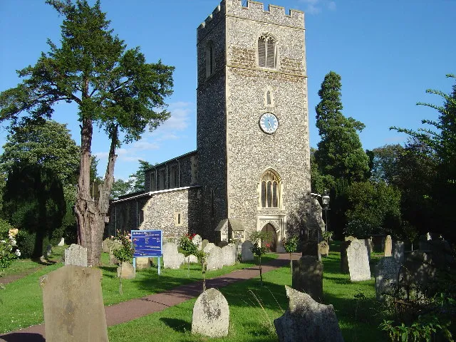 St Peters Church Iver Village. Parts of this church still show signs of its Norman architecture (11th &amp; 12 Century)