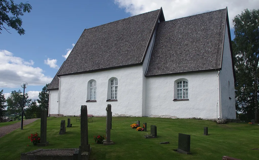 Knätte church in Ulricehamn muicipality in Västergötland and Västra Götaland county, Sweden.