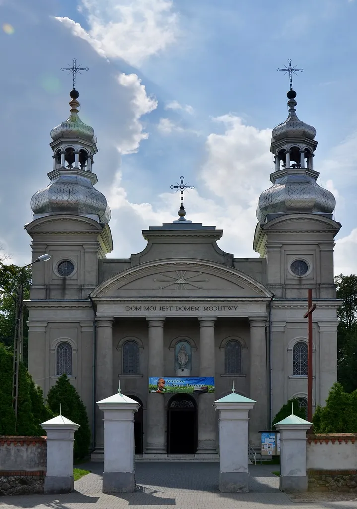 Skrwilno, kościół par. pw. św. Anny, 1852, 1888-1894