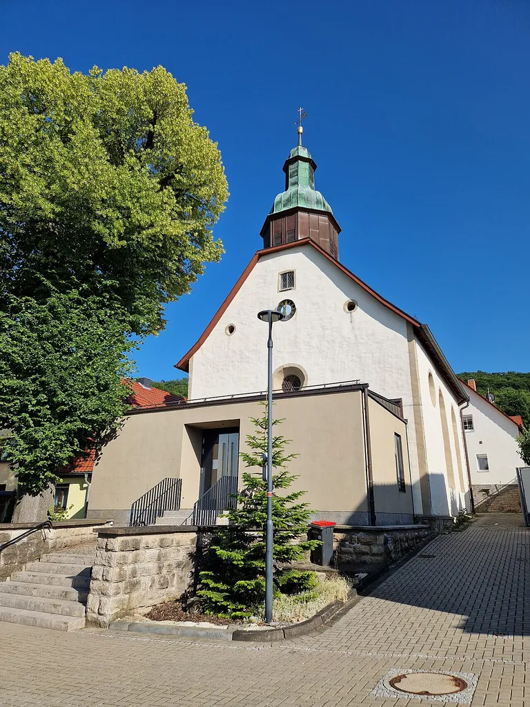 St. Martin Kirche in Vollenborn. Thüringen