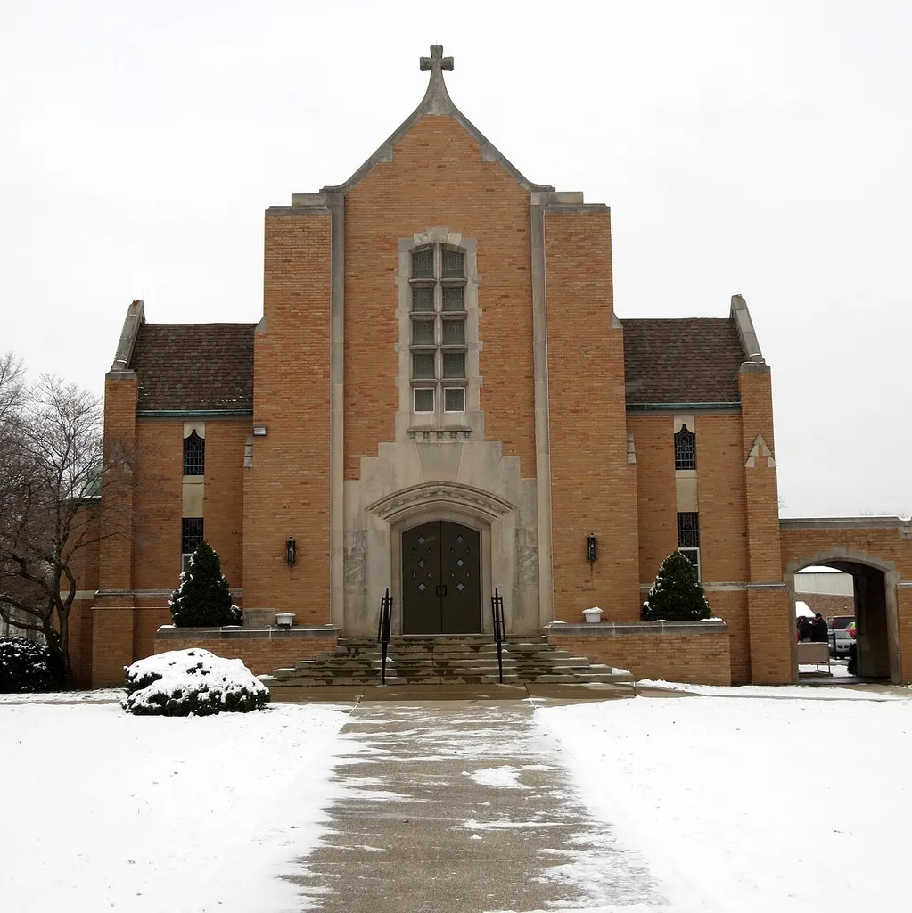Church of Saint Michael the Archangel (Indianapolis, Indiana) - exterior, front
