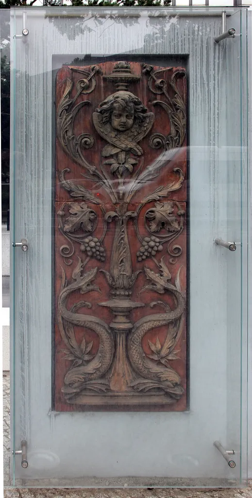 Relief, Jerusalemskirche, Rudi-Dutschke-Straße 2, Berlin-Kreuzberg, Germany