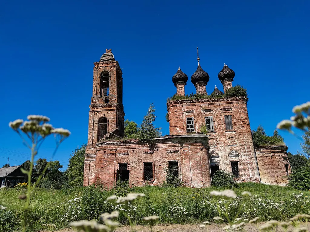 Преображенская церковь: Спас, Нерехтский район, Костромская область