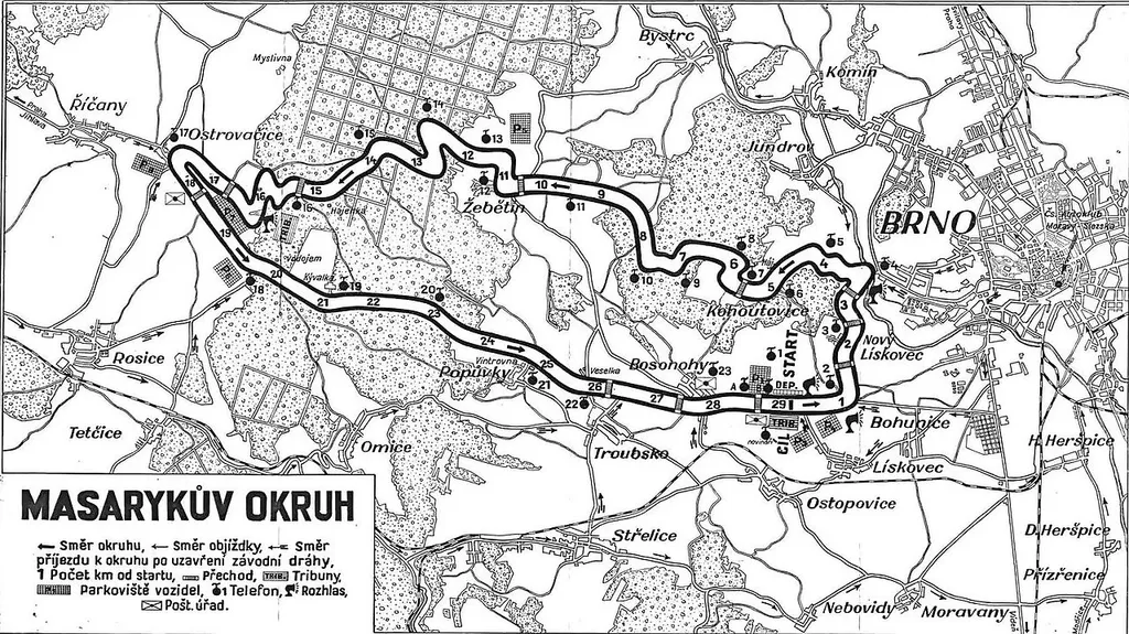 Mapka Masarykova okruhu (1930-1937)