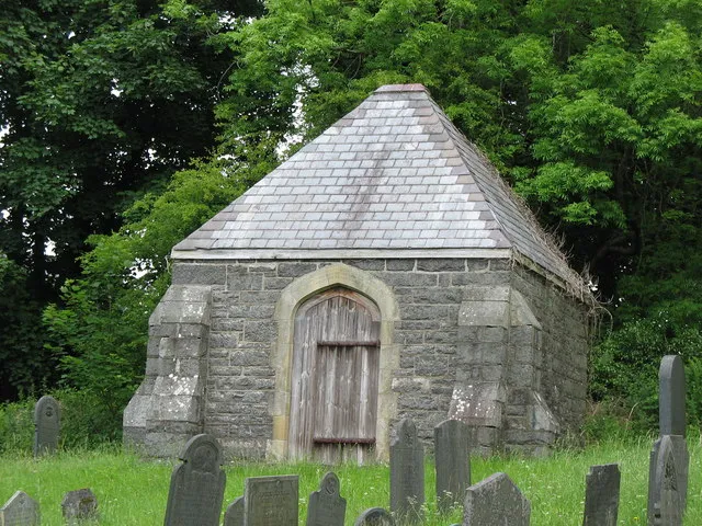 Llanfor Mausoleum A mausoleum owned by the nearby Rhiwlas estate