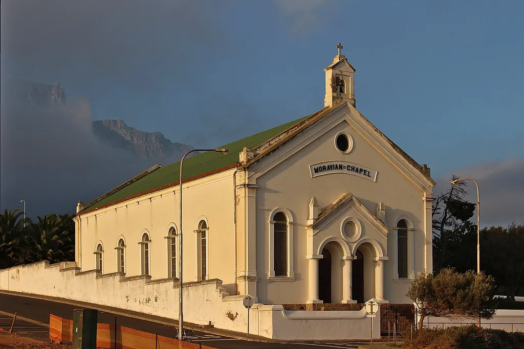 Moravian Church and Parsonage, Moravian Hill, District Six, Cape Town