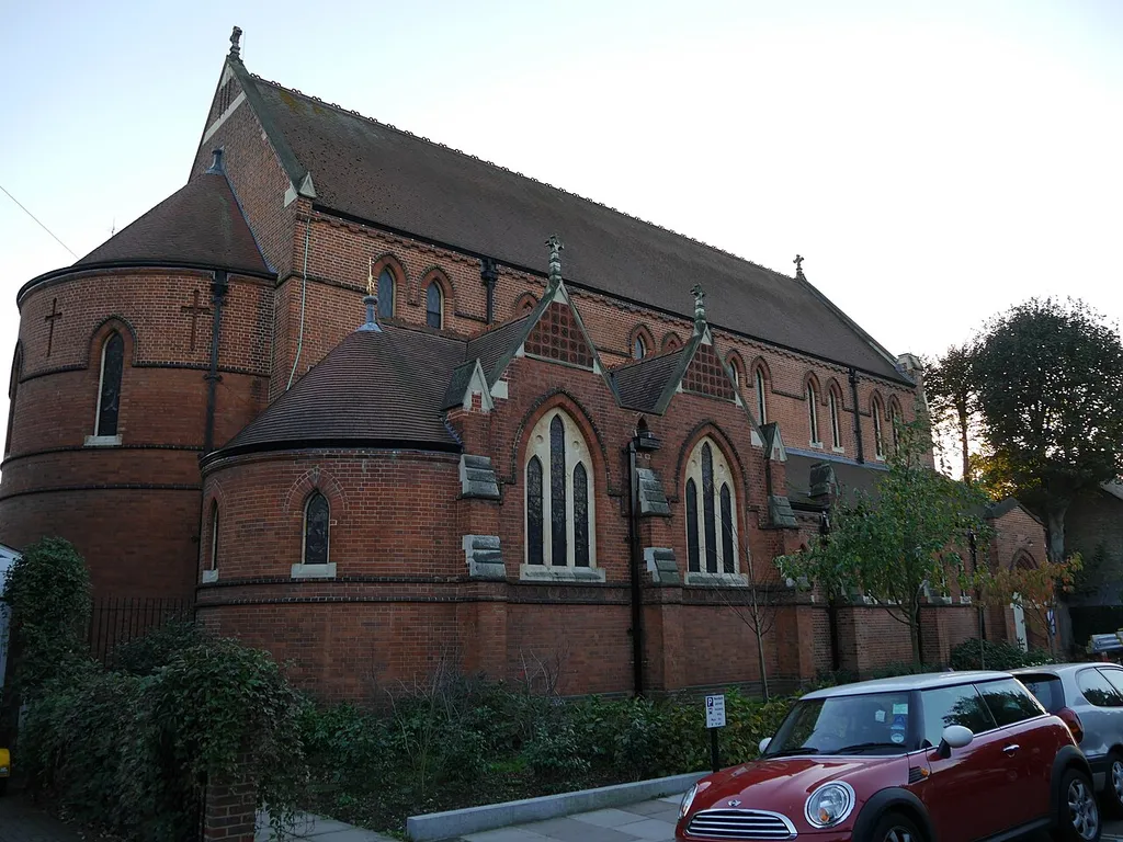 St Michael and All Angels Church, Barnes, October 2014