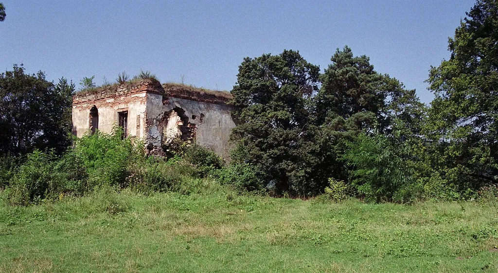 Dąbrówka Starzeńska - zespół zamkowy: ruiny zamku (zabytek nr A-184 z 14.05.1968)