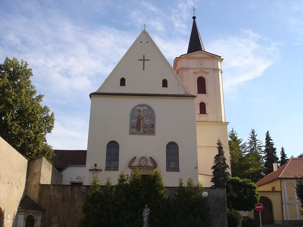 Jejkov, church of the Transfiguration in Třebíč, Jejkov.