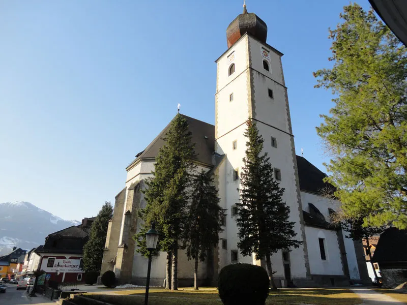 Denkmalgeschützte Kirche in Gröbming