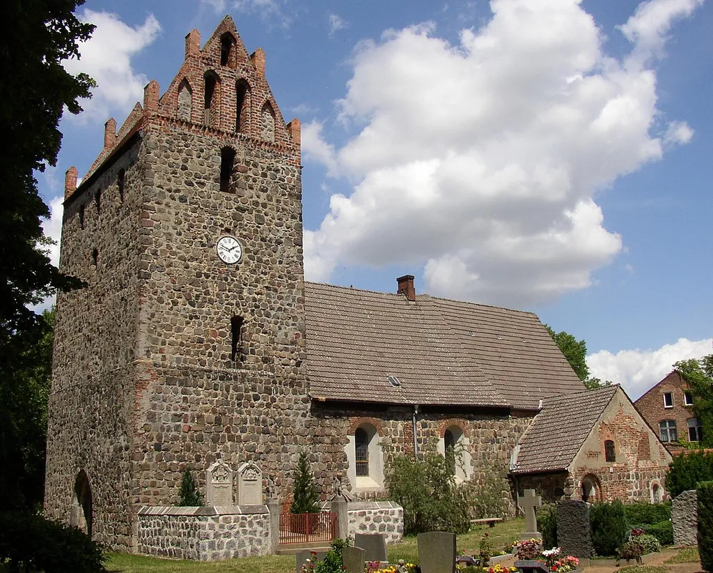 Church in Bernau-Börnicke in Brandenburg, Germany
