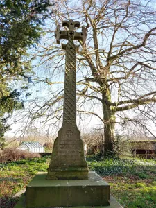 Cross In Churchyard East Of Old Vicarage