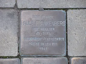 Stolperstein dedicated to Paula Frankenberg