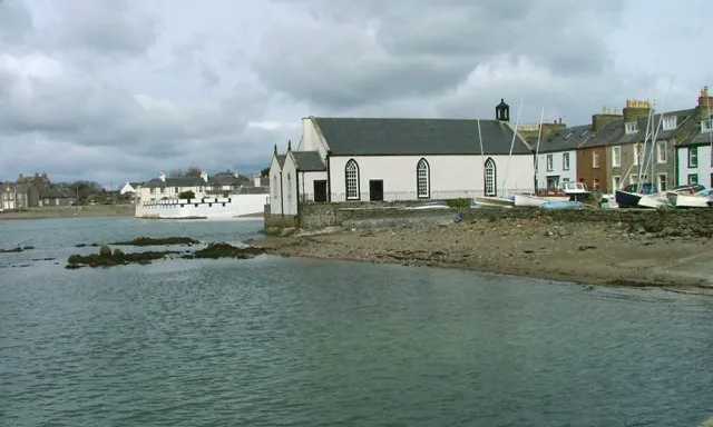 Isle of Whithorn Church A Church of Scotland, standing on Main Street.