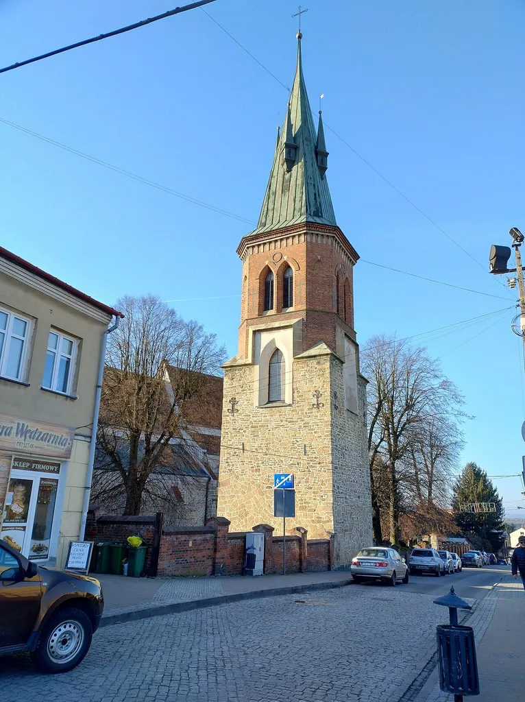 Strzyżów - ul. Przekopna 1 - Kolegiata Niepokalanego Poczęcia Najświętszej Maryi Panny i Bożego Ciała - dzwonnica