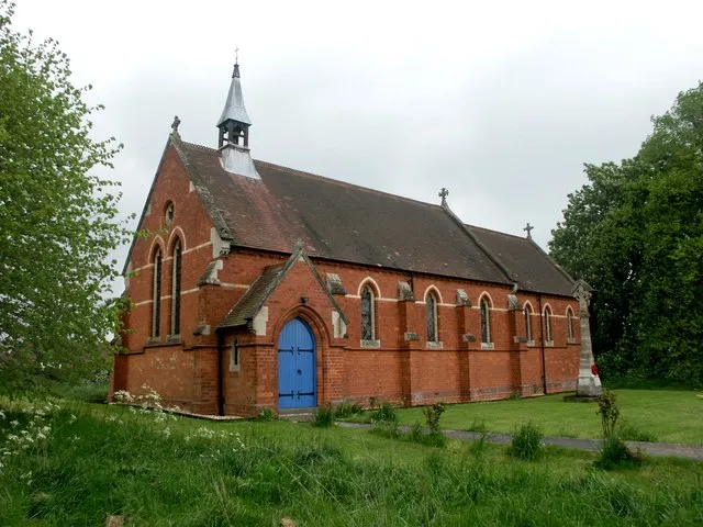All Saints, Great Steeping The brick church of All Saints was built in 1891. Note the war memorial. There are also memorials inside to No. 207 Squadron of the Royal Air Force based at Spilsby and to 44 (Rhodesia) Squadron of the Royal Air Force also based at Spilsby.