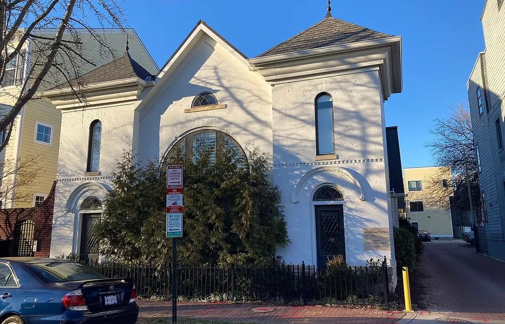 Morton Street Mews, a residential building in the former Trinity AME Zion Church in Washington, DC