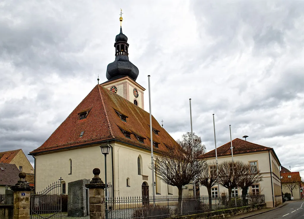 Mühlhausen: Evang.-Luth. Pfarrkirche D-5-72-143-4