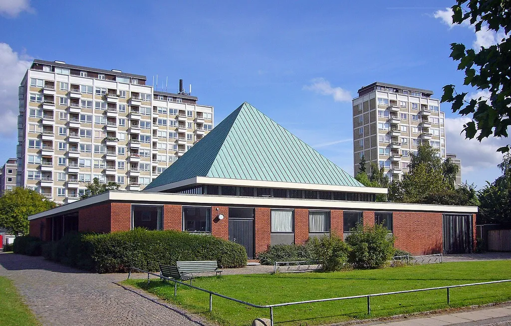 Bellahøj Kirke, Copenhagen, Denmark. Bellahøj Kirke