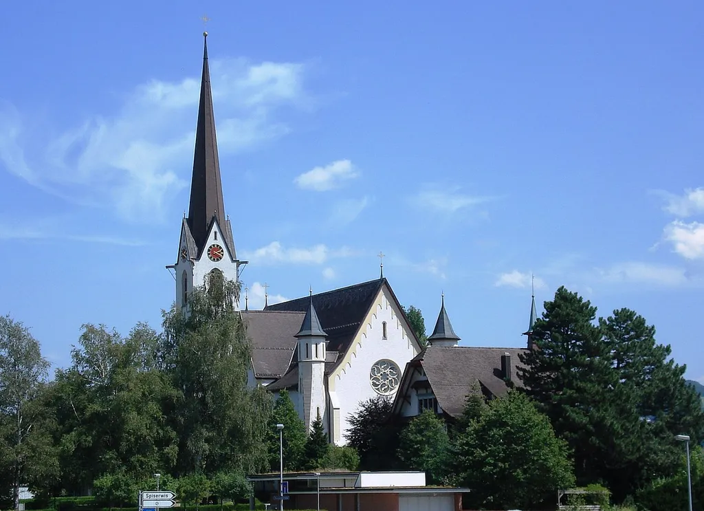 St. Joseph's church, Abtwil, St.Gallen, Switzerland