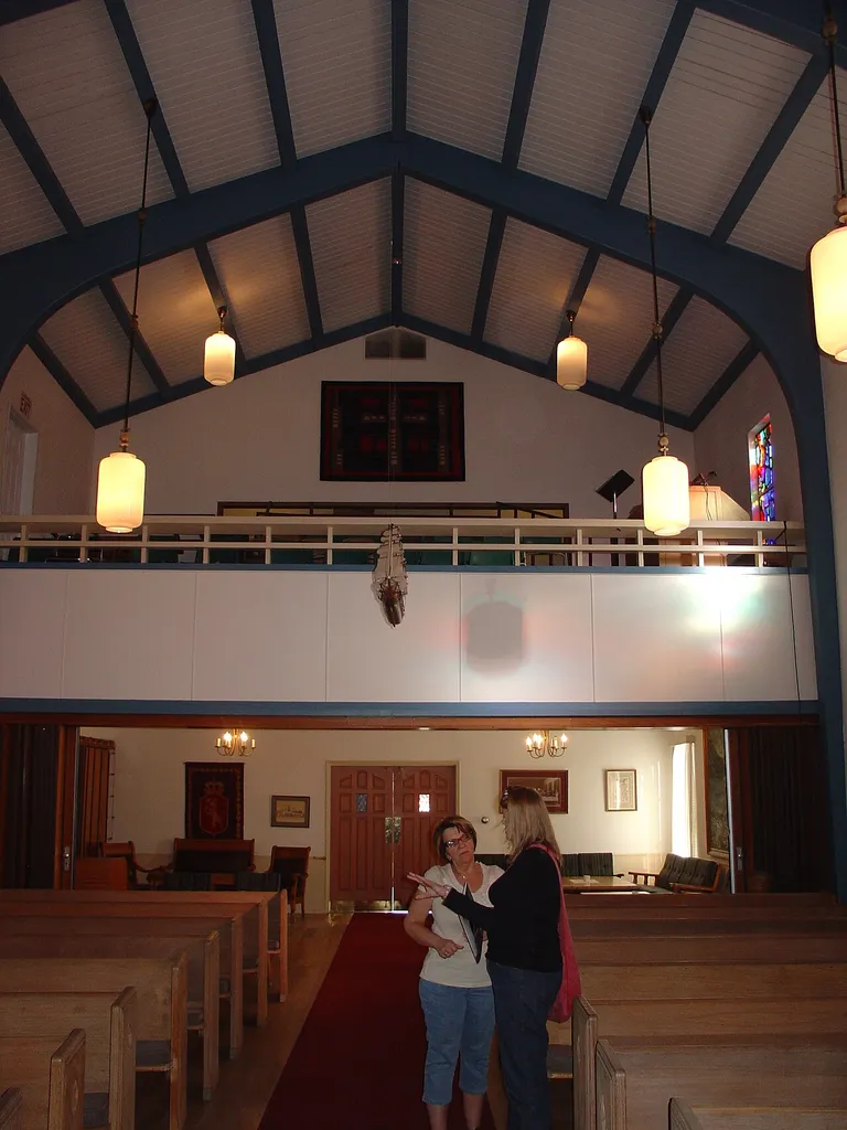 interior of Norwegian Seamen's Church, San Pedro