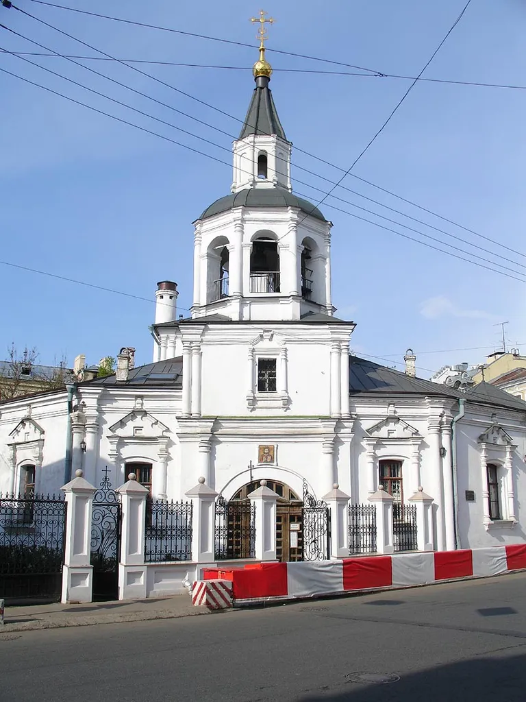 Dormition Church in Pechatniki, Sretenka Gates Square, Moscow, built in 1695