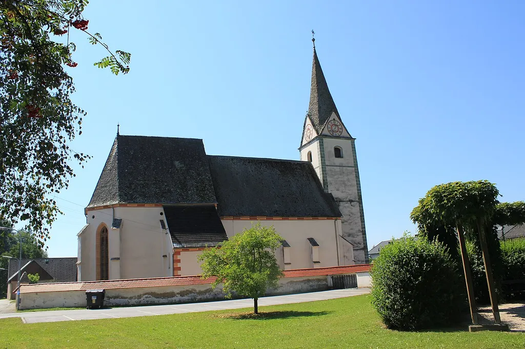 Parish church in Haimburg in the community of Völkermarkt